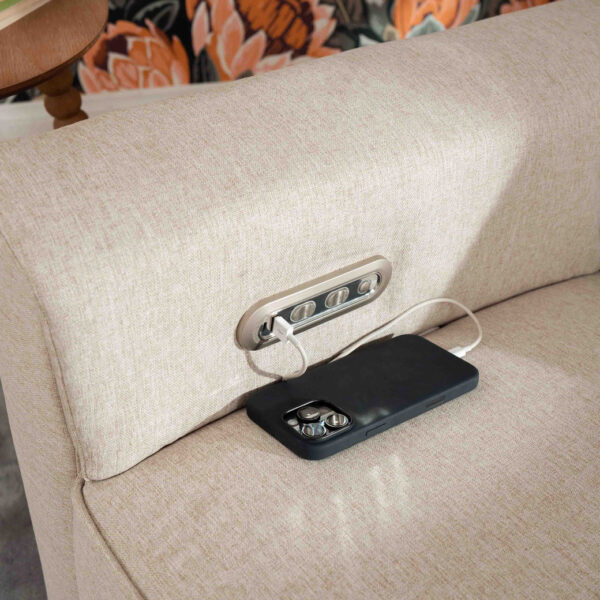 Verlain Power Glider Recliner with Adjustable Headrest – Cozy Nursery Chair - Image 15