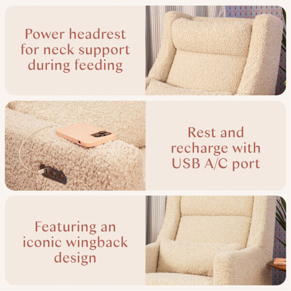 Verlain Power Recliner & Swivel Glider – Comfortable Nursery Seating - Image 57