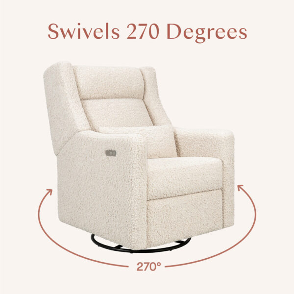 Verlain Power Recliner & Swivel Glider – Comfortable Nursery Seating - Image 59