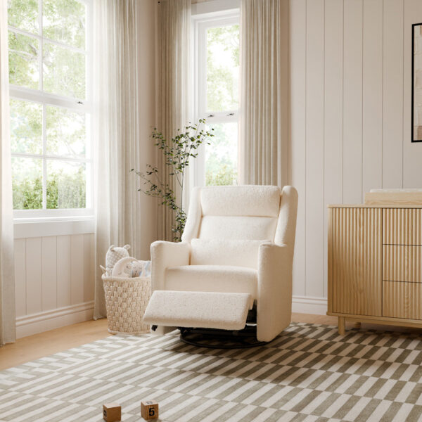 Verlain Power Recliner & Swivel Glider – Comfortable Nursery Seating - Image 50