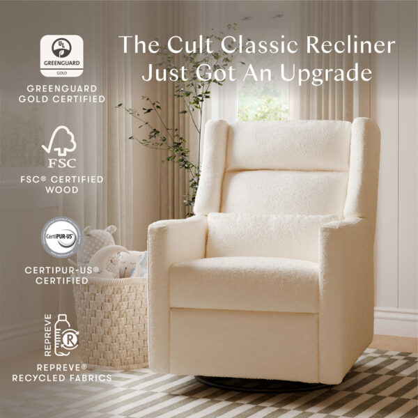 Verlain Power Recliner & Swivel Glider – Comfortable Nursery Seating - Image 46
