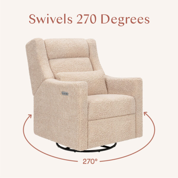 Verlain Power Recliner & Swivel Glider – Comfortable Nursery Seating - Image 71