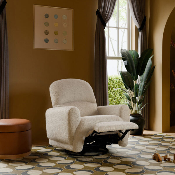 Verlain Rainbow Recliner – Comfortable Swivel Glider Chair for Nursery - Image 9