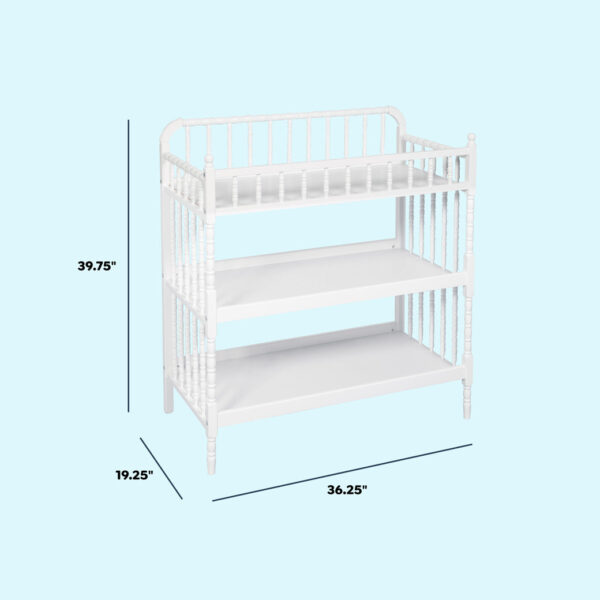 Verlain Wooden Changing Table – Sturdy & Stylish Baby Care Station - Image 6