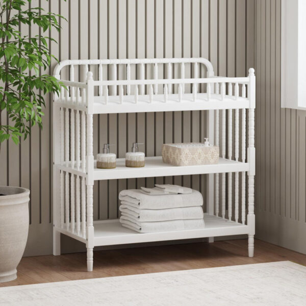 Verlain Wooden Changing Table – Sturdy & Stylish Baby Care Station - Image 7