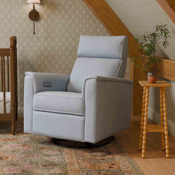 Verlain Power Glider Recliner with Adjustable Headrest – Cozy Nursery Chair - Image 28