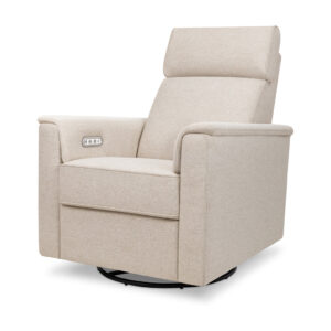 Verlain Power Glider Recliner with Adjustable Headrest – Cozy Nursery Chair