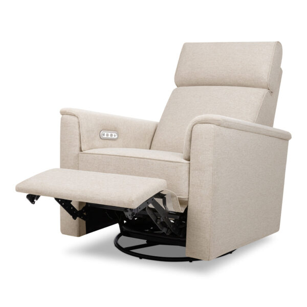 Verlain Power Glider Recliner with Adjustable Headrest – Cozy Nursery Chair - Image 2