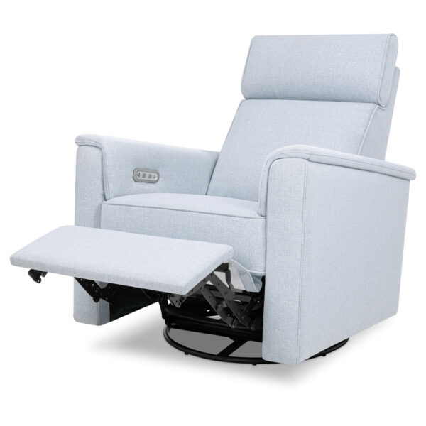 Verlain Power Glider Recliner with Adjustable Headrest – Cozy Nursery Chair - Image 18