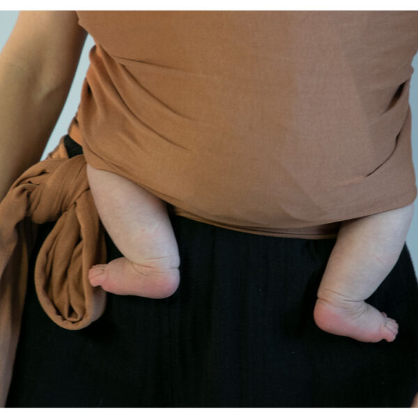Verlain Organic Cotton Baby Wrap – Soft & Breathable Newborn Carrier - Image 15