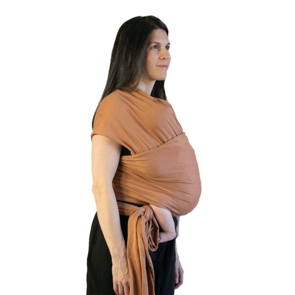 Verlain Organic Cotton Baby Wrap – Soft & Breathable Newborn Carrier - Image 11