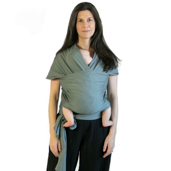Verlain Organic Cotton Baby Wrap – Soft & Breathable Newborn Carrier - Image 22