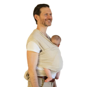 Verlain Organic Cotton Baby Wrap – Soft & Breathable Newborn Carrier