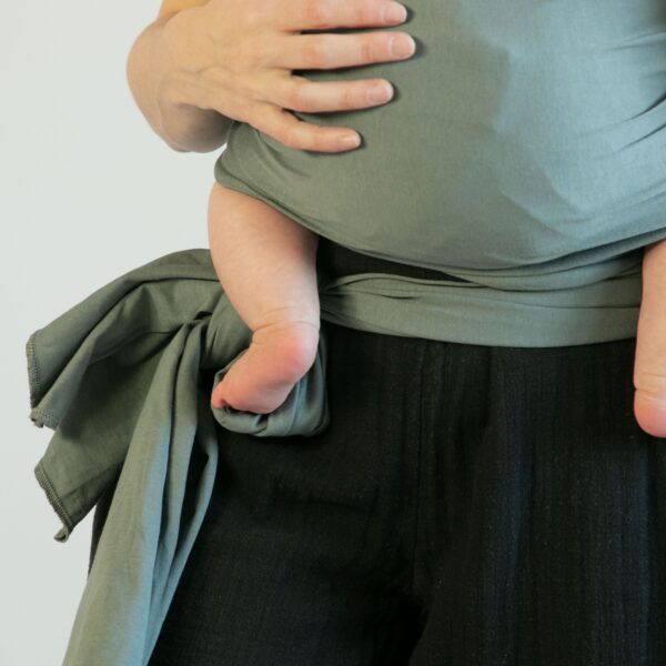 Verlain Organic Cotton Baby Wrap – Soft & Breathable Newborn Carrier - Image 27